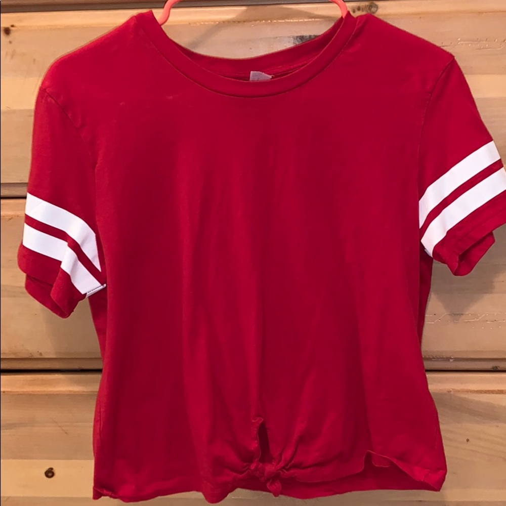 Red Sporty Tee